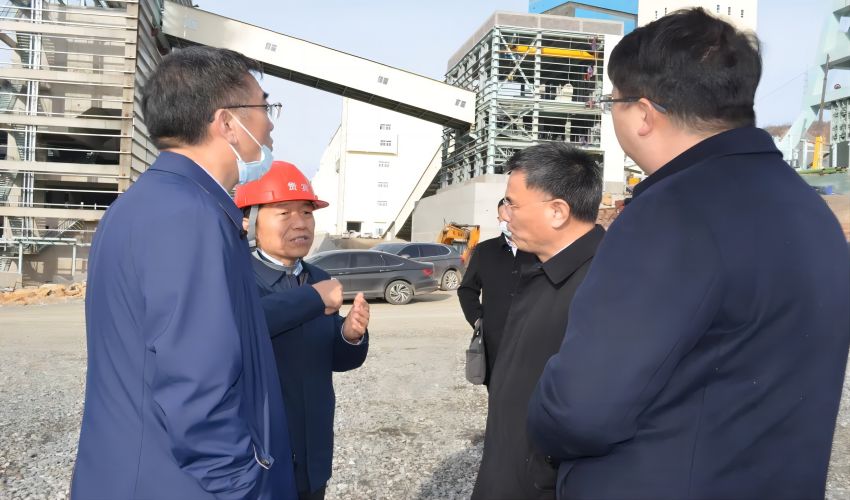 市委副书记杜秉海实地调研龙新矿业