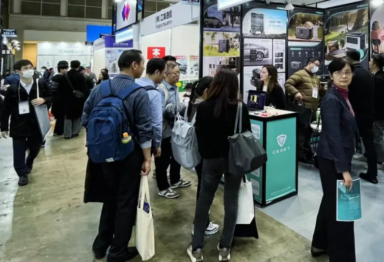 万能储惊艳亮相东京展 长安绿电打响出海第一枪