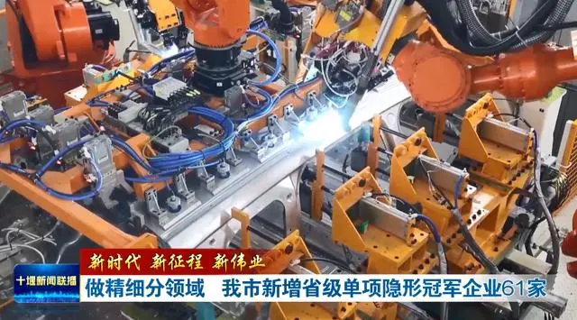 做精细分领域,十堰新增省级单项隐形冠军企业61家